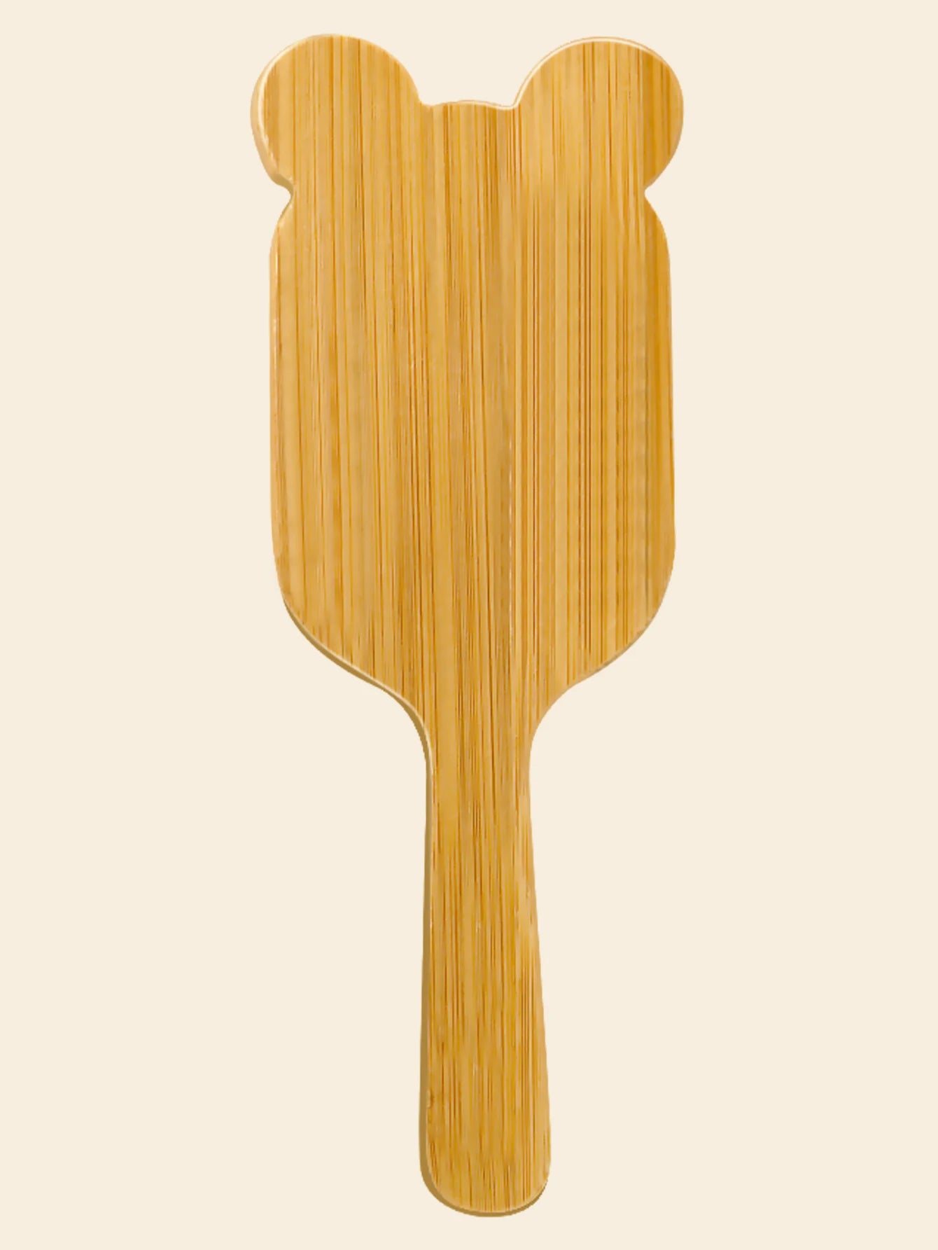 Bamboo Hair Brush - Natural Wooden Anti-Static Comb & Scalp Massager, Air Cushion Design for Detangling (Women/Men)