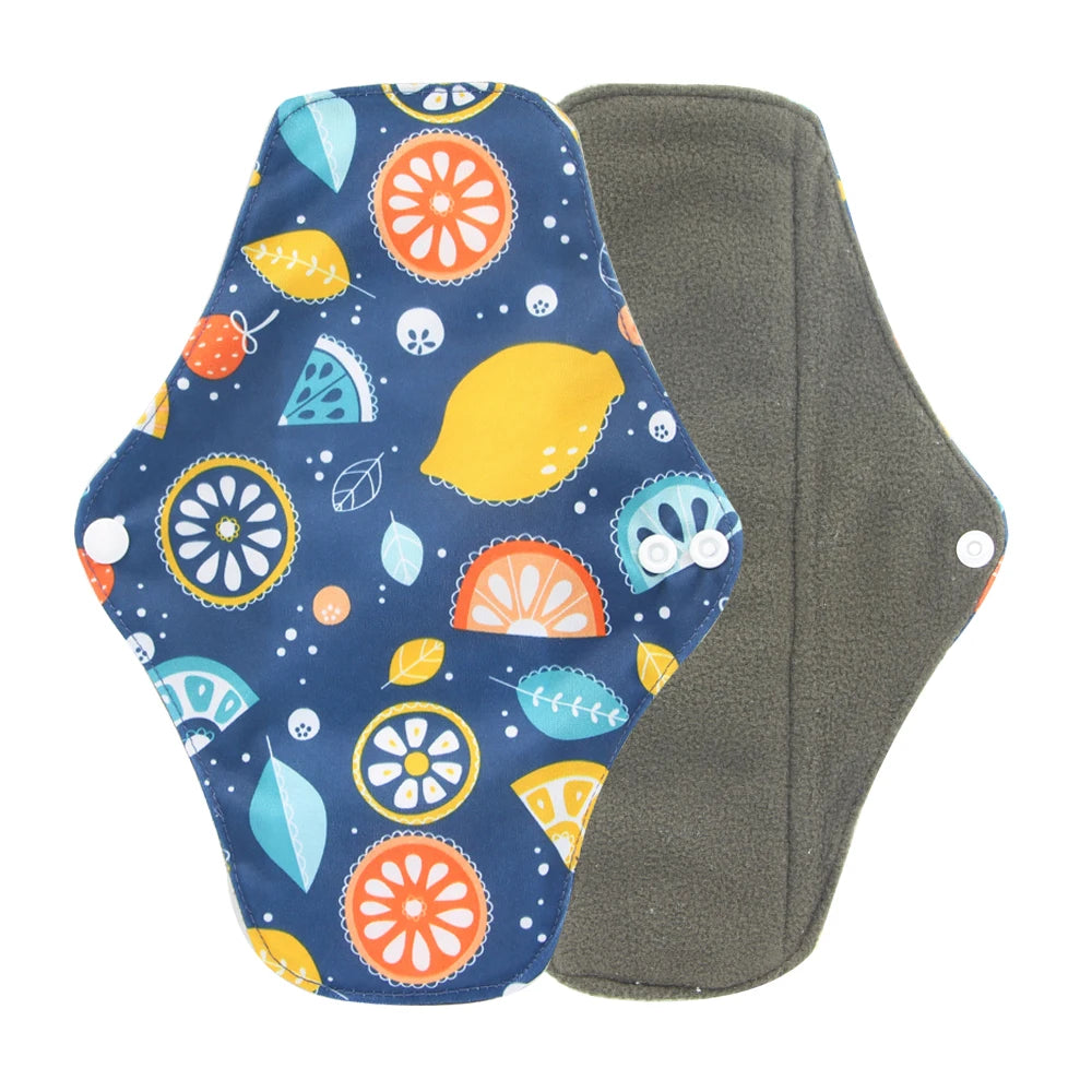Organic Bamboo Charcoal Reusable Menstrual Panty Liner