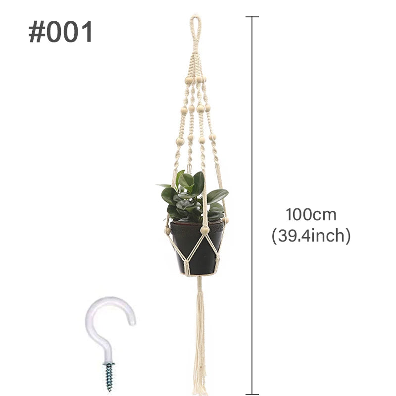 Handmade Macrame Hanging Plant Hanger