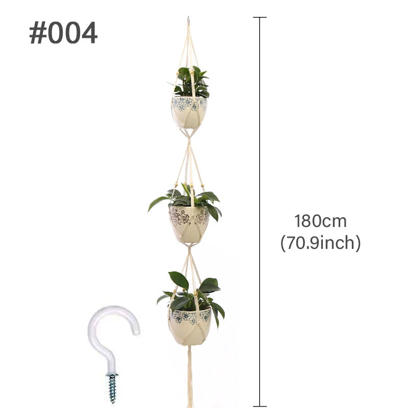 Handmade Macrame Hanging Plant Hanger