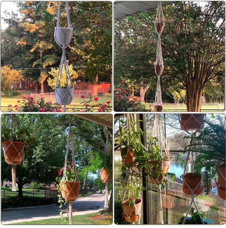 Handmade Macrame Hanging Plant Hanger