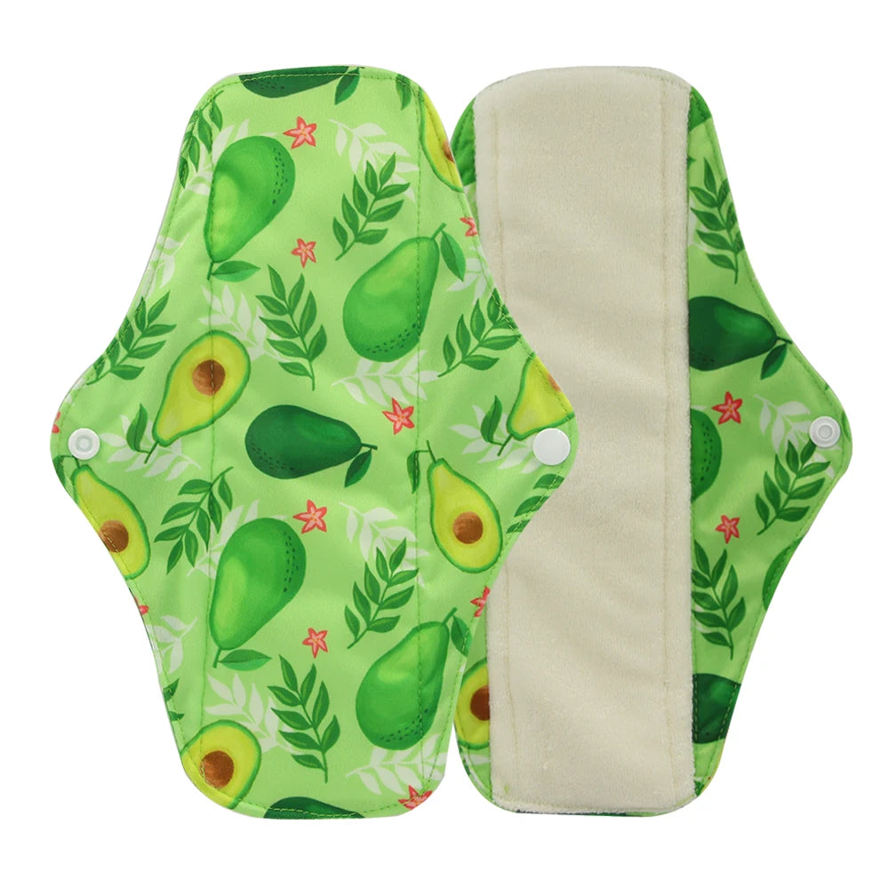 Organic Bamboo Charcoal Reusable Menstrual Panty Liner