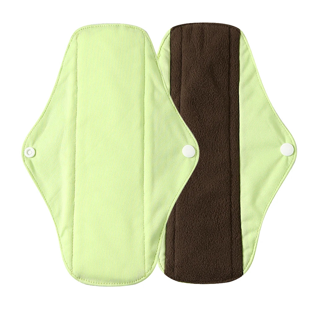 Organic Bamboo Charcoal Reusable Menstrual Panty Liner
