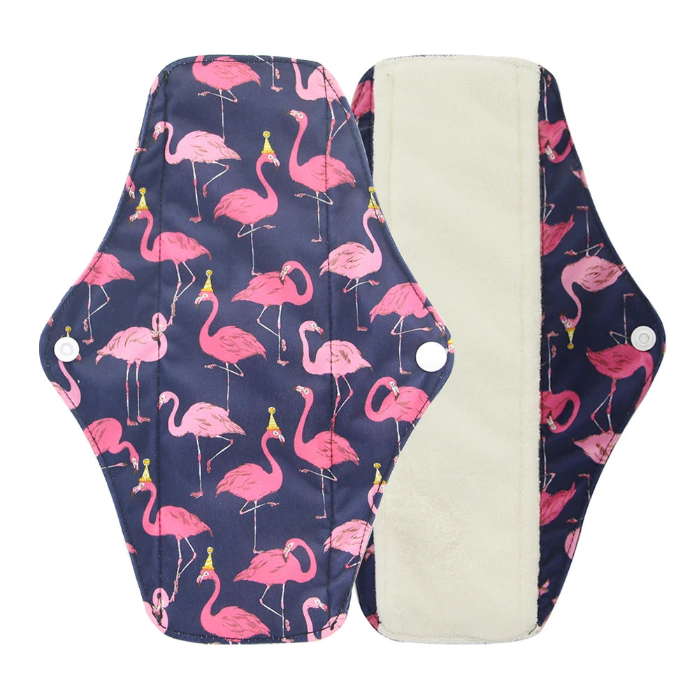 Organic Bamboo Charcoal Reusable Menstrual Panty Liner