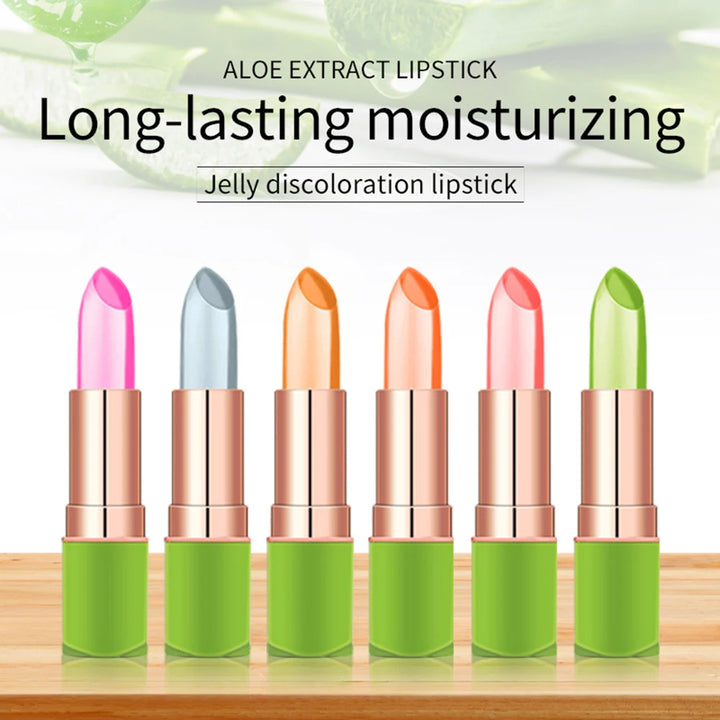 VIBELY -Color Mood Changing Lip Balm – Aloe Vera, Long-Lasting Moisture