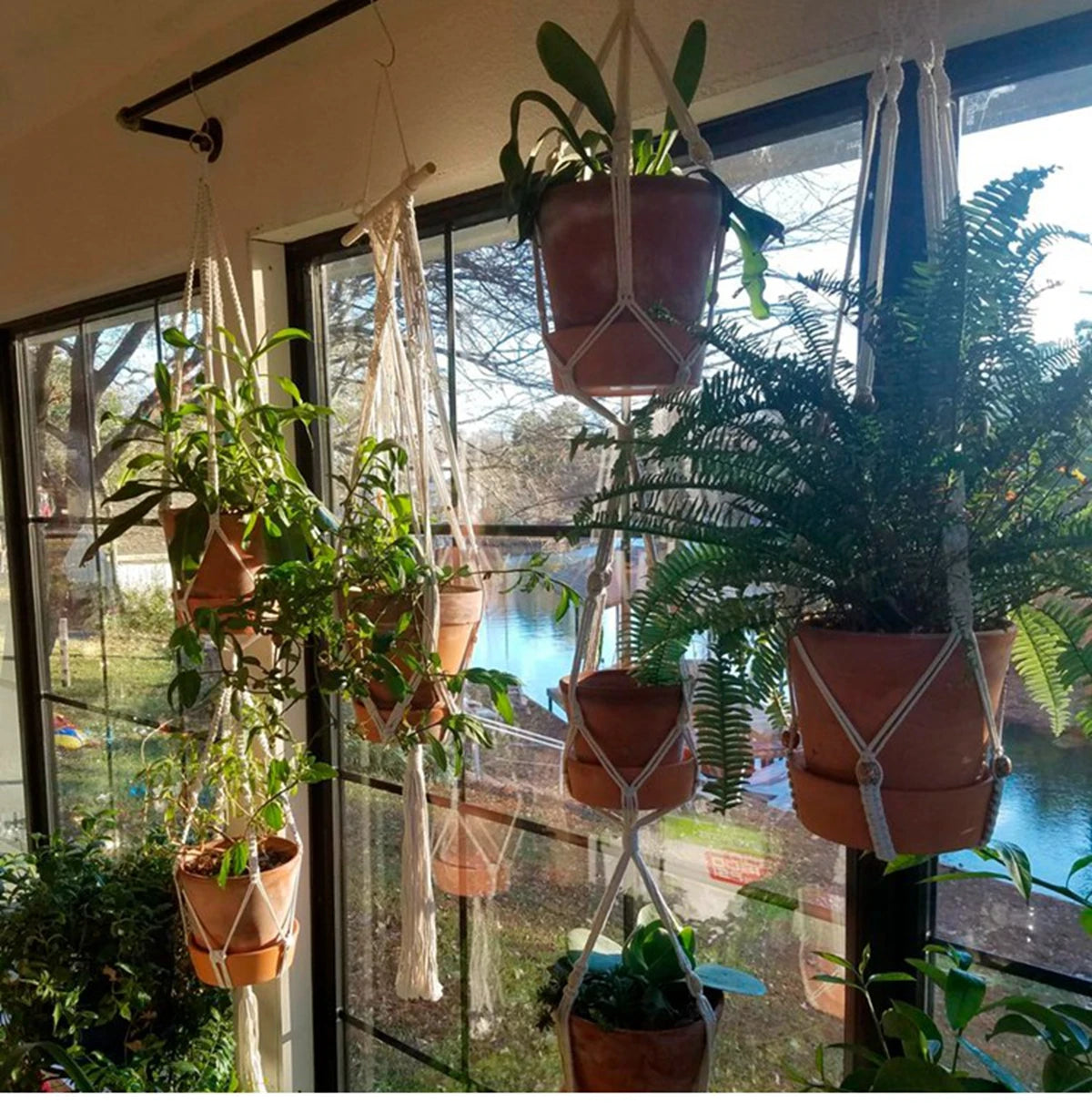 Handmade Macrame Hanging Plant Hanger