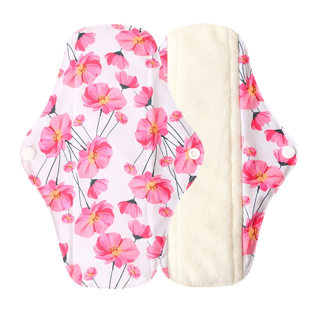 Organic Bamboo Charcoal Reusable Menstrual Panty Liner