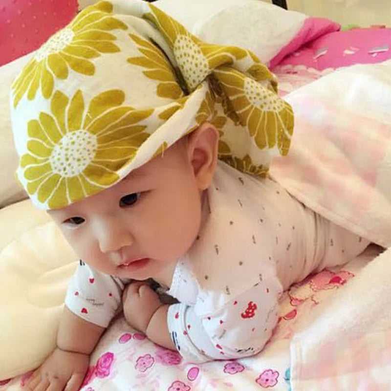 Soft Organic Cotton & Bamboo Baby Muslin Blanket/Bib Wrap