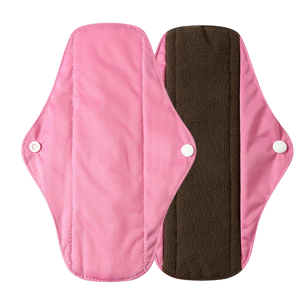 Organic Bamboo Charcoal Reusable Menstrual Panty Liner