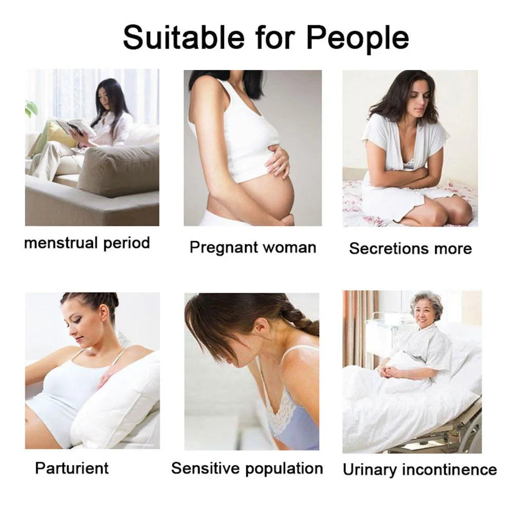 Organic Bamboo Charcoal Reusable Menstrual Panty Liner