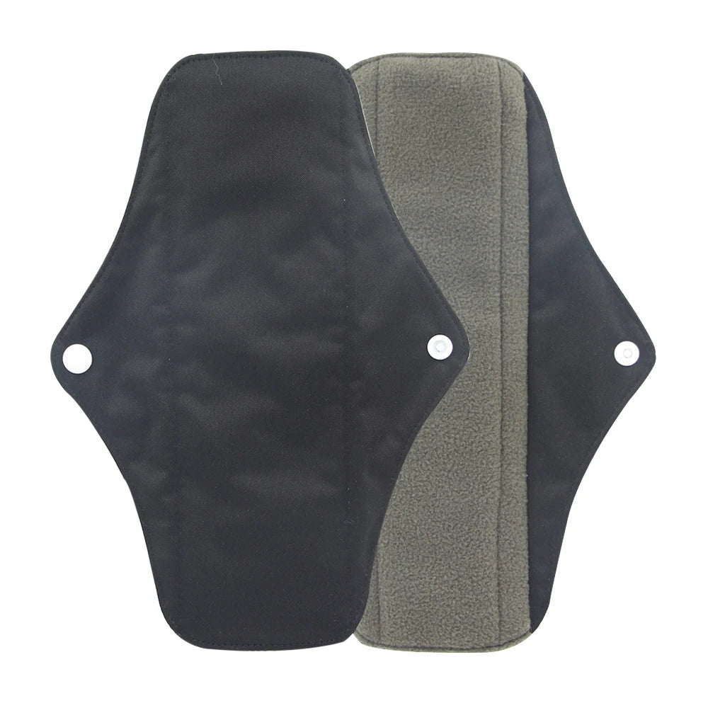 Organic Bamboo Charcoal Reusable Menstrual Panty Liner