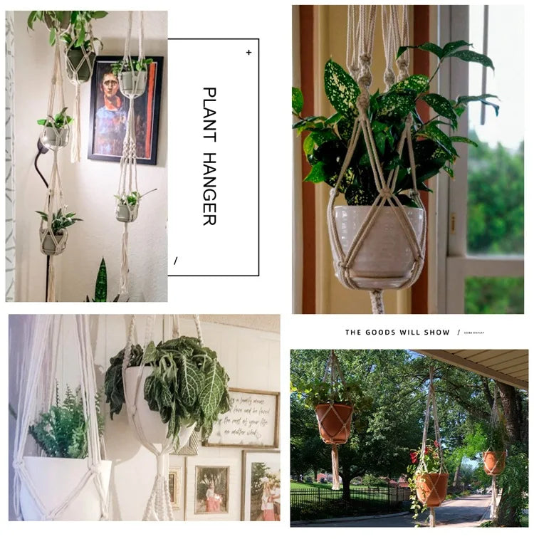 Handmade Macrame Hanging Plant Hanger