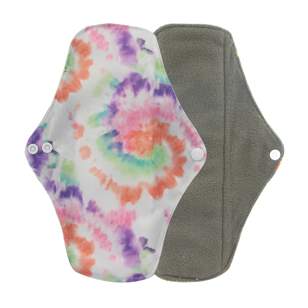 Organic Bamboo Charcoal Reusable Menstrual Panty Liner