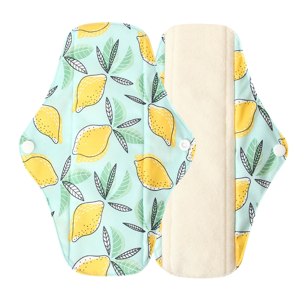 Organic Bamboo Charcoal Reusable Menstrual Panty Liner