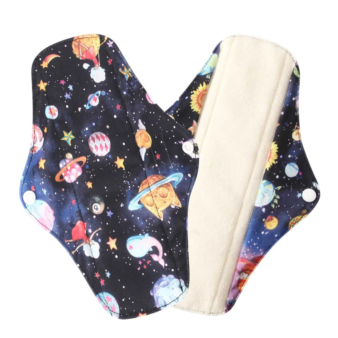 Organic Bamboo Charcoal Reusable Menstrual Panty Liner