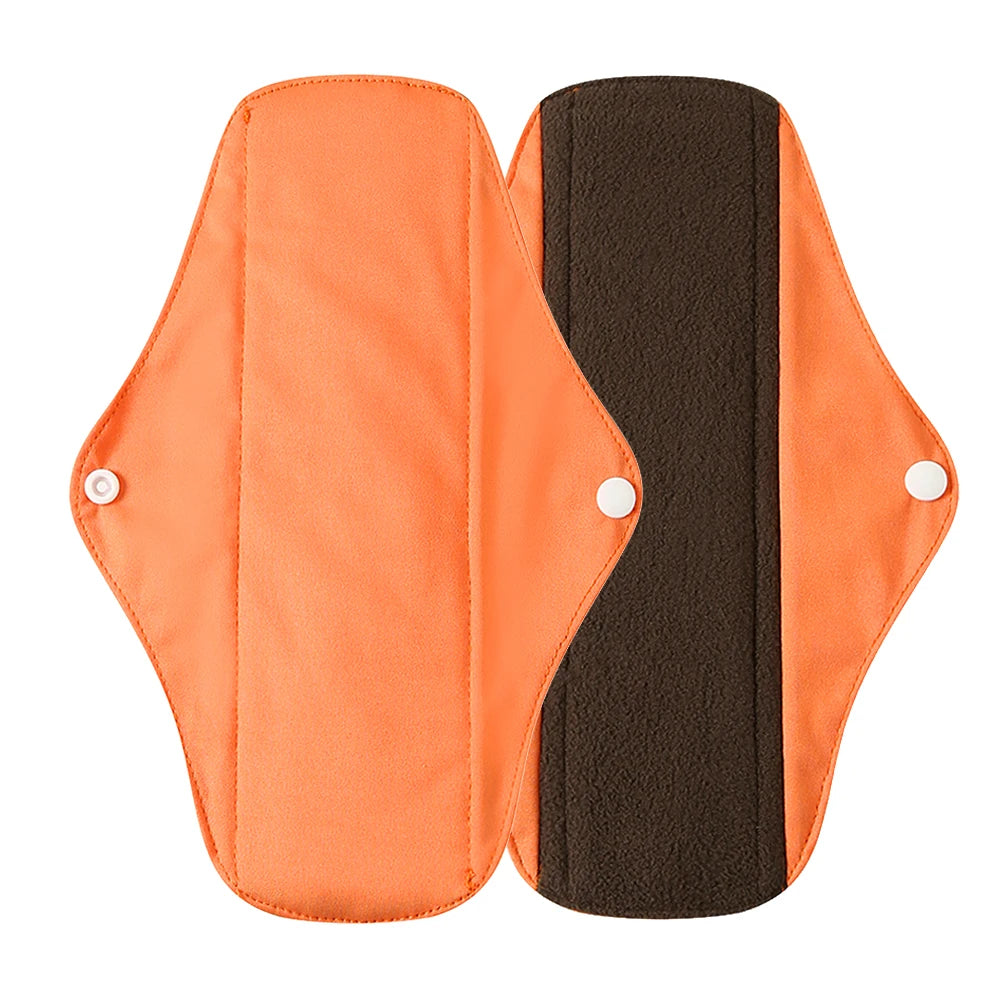 Organic Bamboo Charcoal Reusable Menstrual Panty Liner