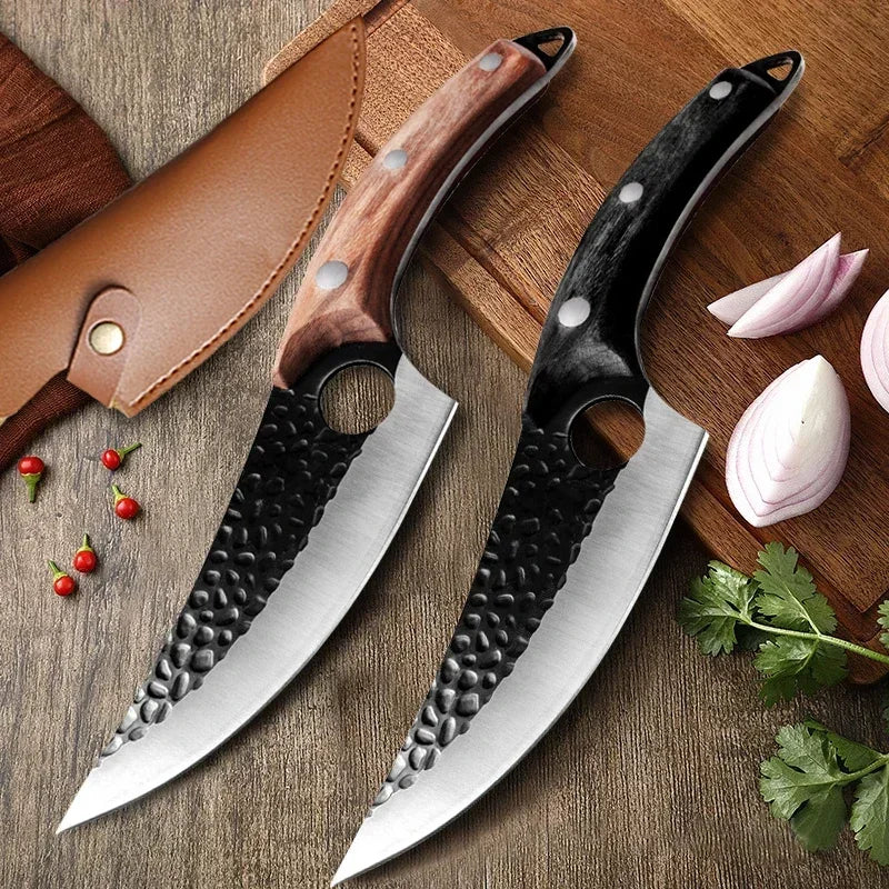 Forged Stainless Steel Boning & Fillet Knife – Kitchen Utility Tool