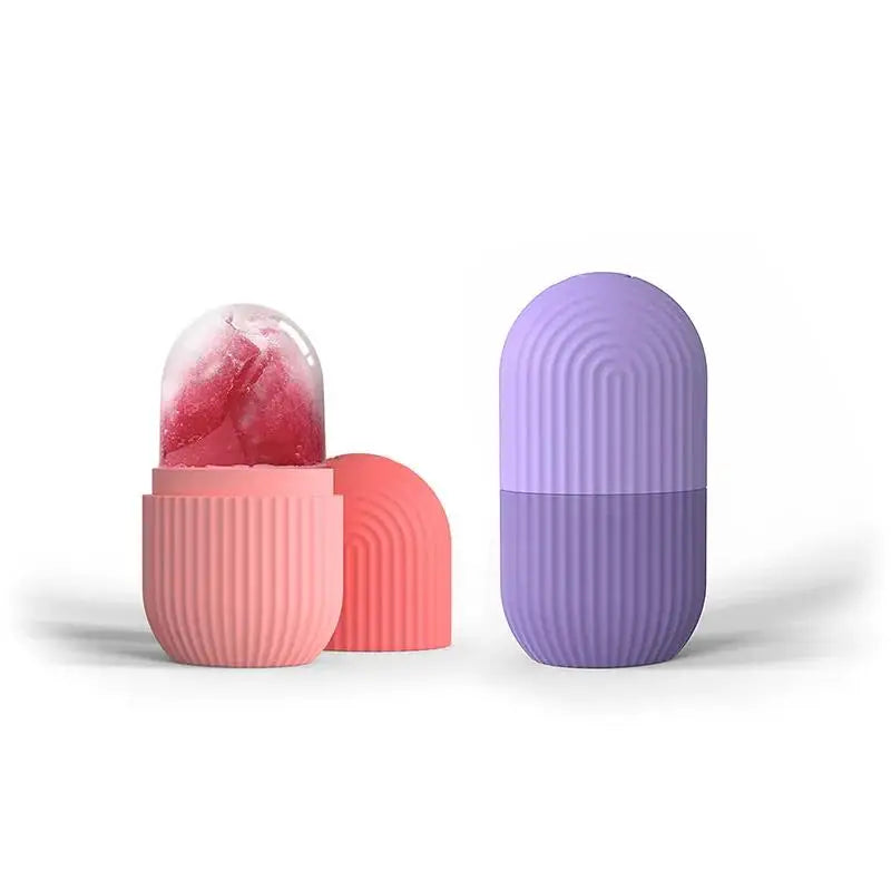 Silicone Ice Ball Face Massager – Lifting & Acne-Reducing Skincare Tool