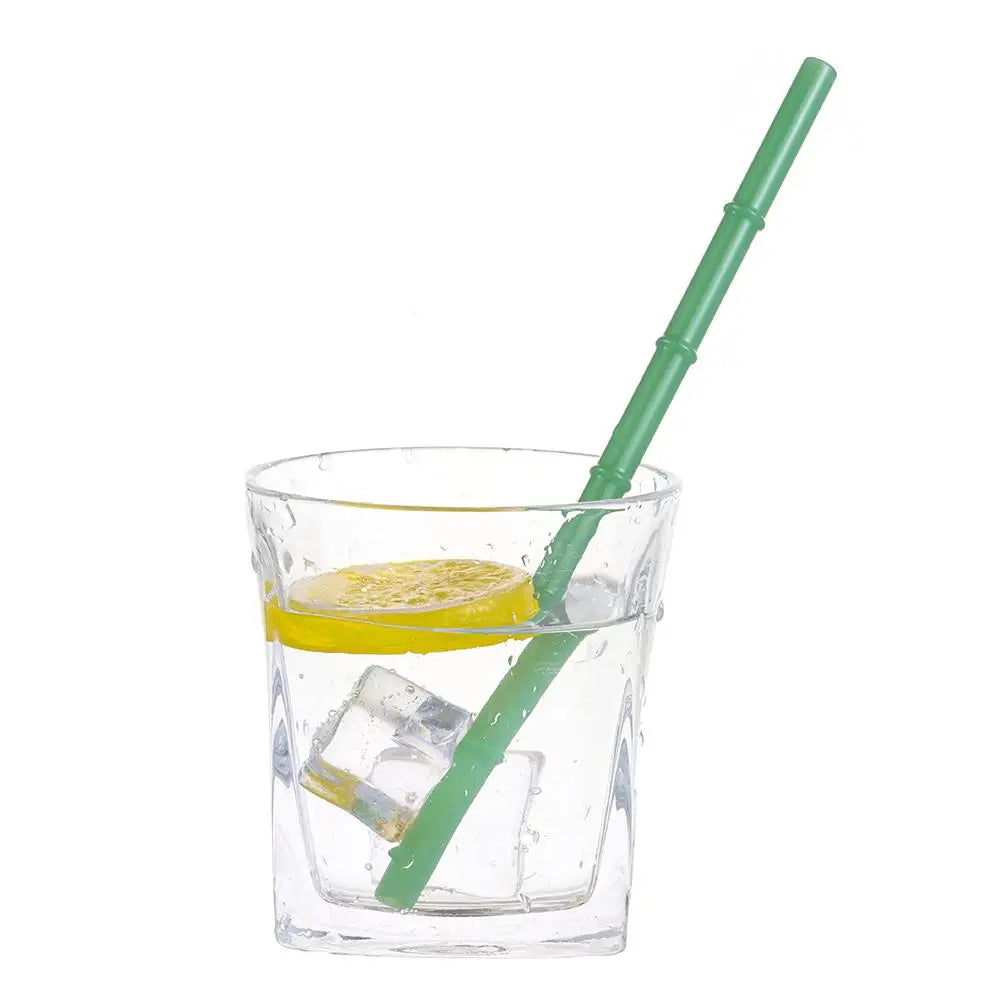 Reusable Glass Straws – Clear Drinking Straws for Juice, Milk, and More