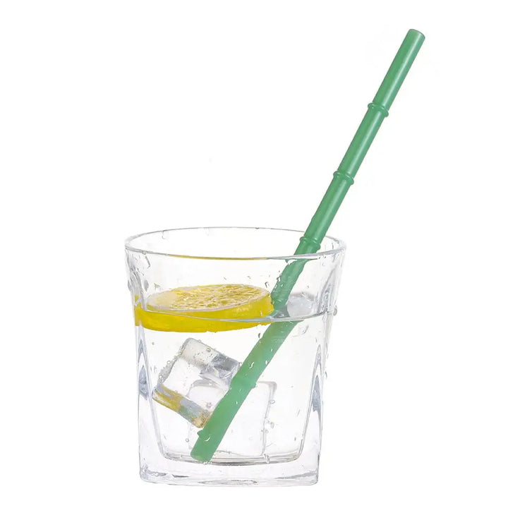 Reusable Glass Straws – Clear Drinking Straws for Juice, Milk, and More