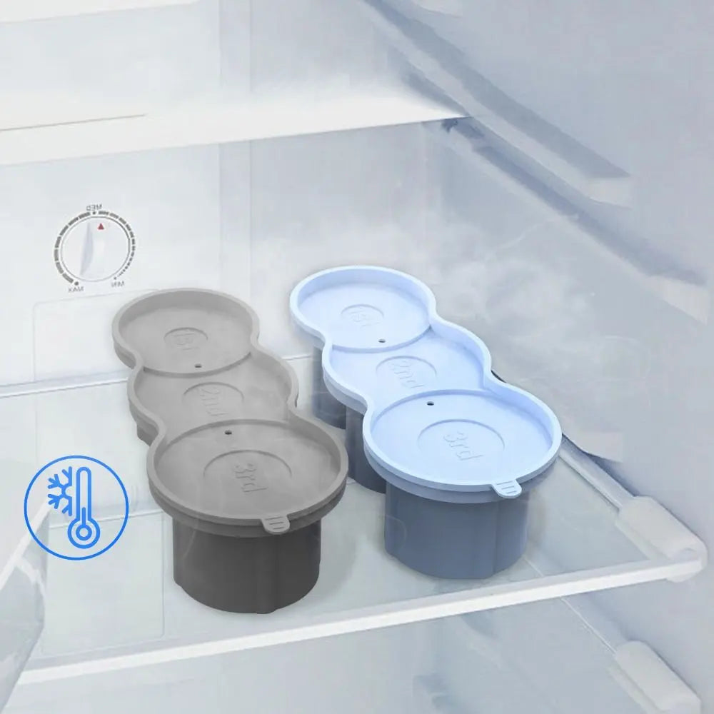 Silicone Ice Molds for Stanley Cup – Cylinder-Shaped Ice Tray for Water Bottles