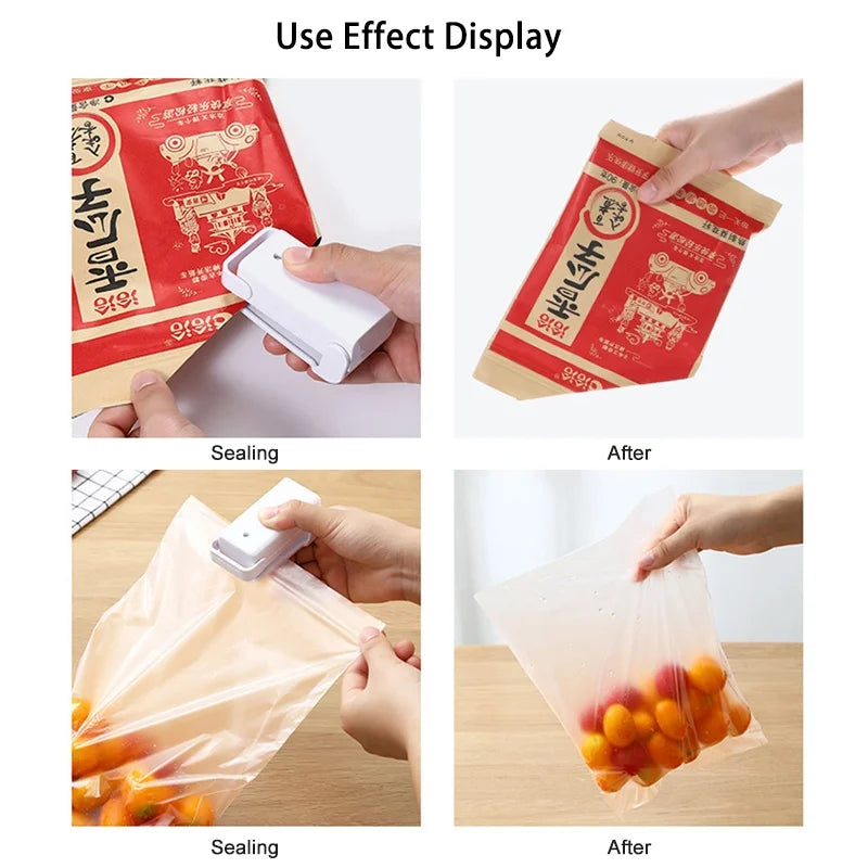 Mini Heat Bag Sealing Machine – Portable Food Bag Sealer for Thermal Plastic Closure