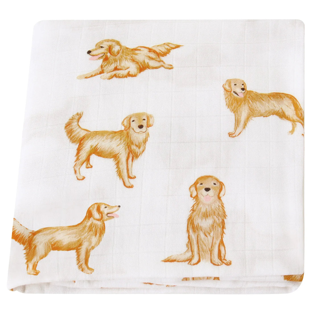 Soft Organic Cotton & Bamboo Baby Muslin Blanket/Bib Wrap