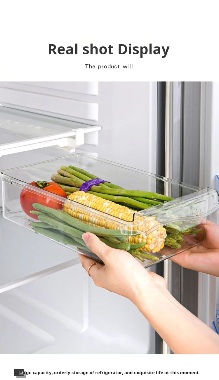 Drawer-Style Refrigerator Egg Storage Box