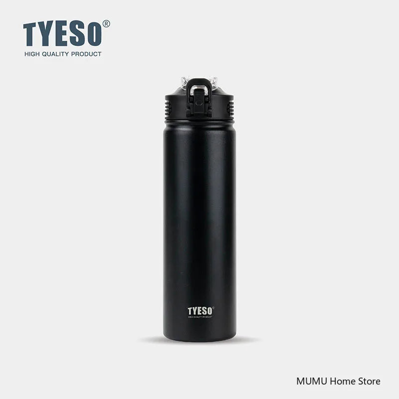 TYESO Stainless Steel Vacuum Bottle – 600/750ml