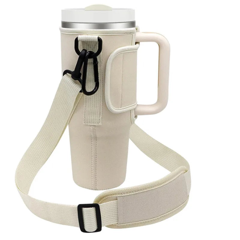 40oz Water Bottle Carrier Bag with Strap