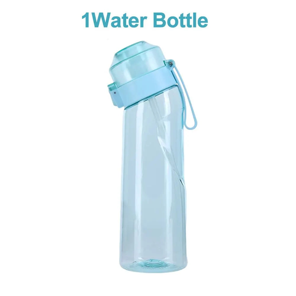 650ml Flavored Sports Water Bottle with Scent Pods
