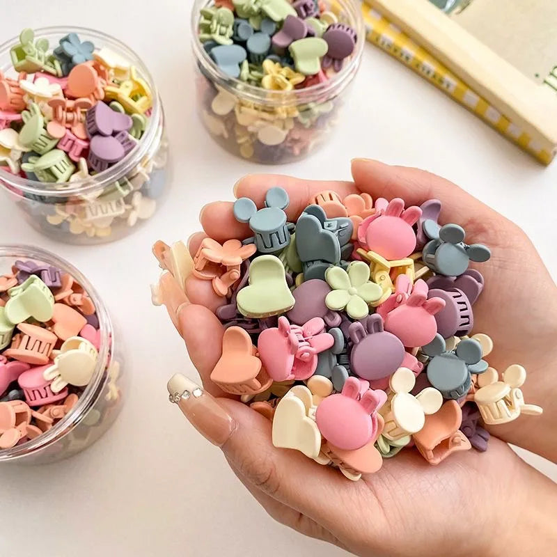 Mini Candy Clasp Hair Clips – Colorful Bang & Side Clips