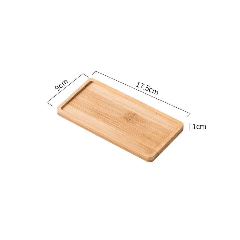 Bamboo Wooden Storage Tray – Oval & Rectangular Options