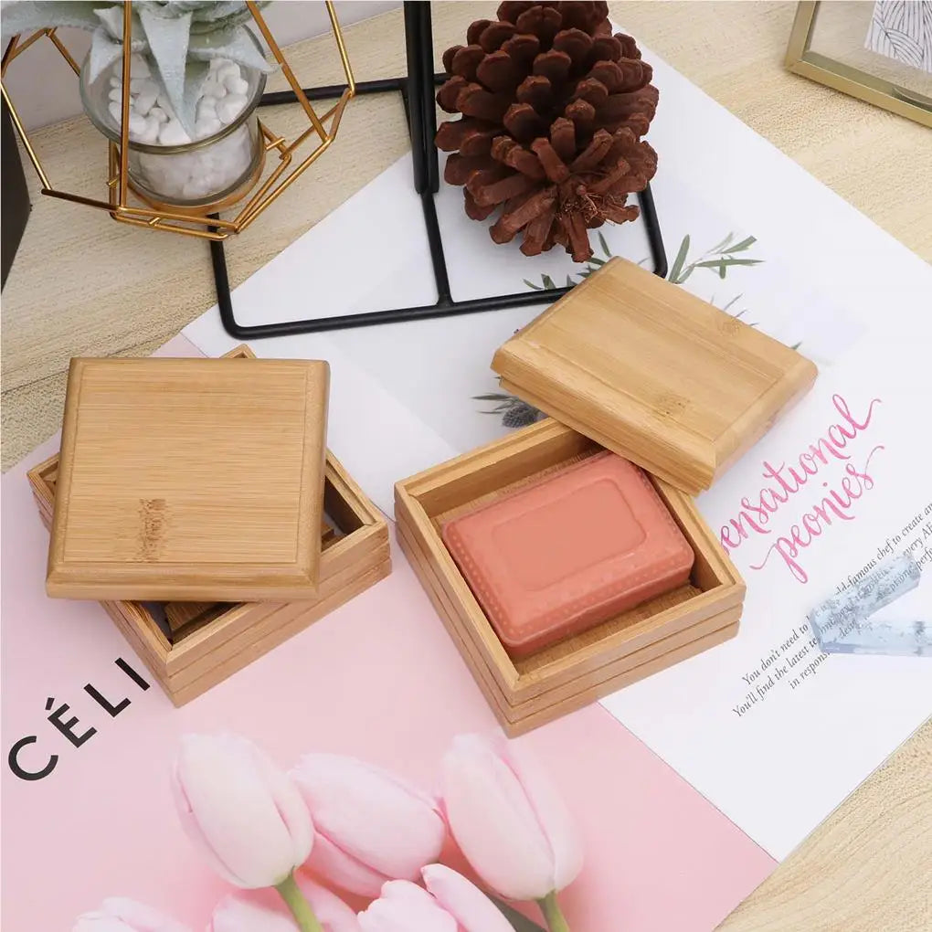 Bamboo Soap Dish – Lightweight & Durable Holder