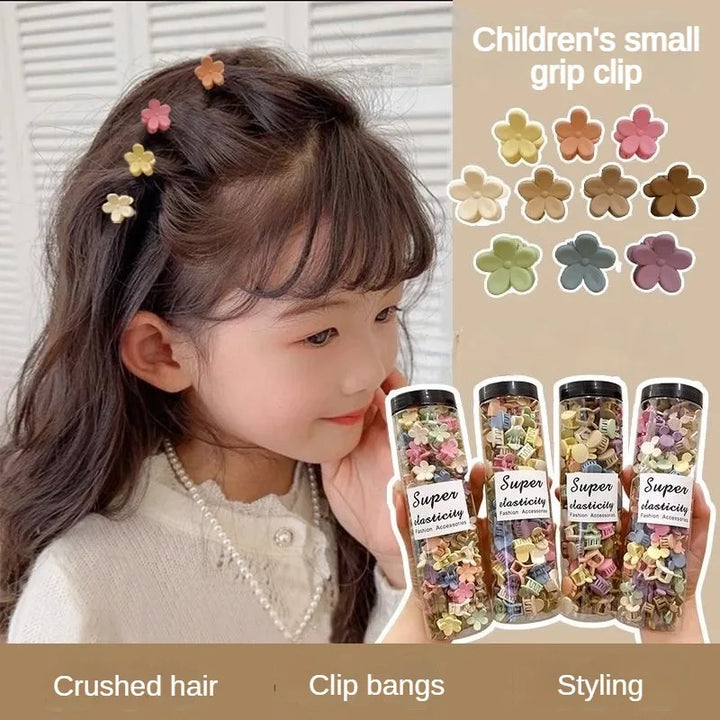 Mini Candy Clasp Hair Clips – Colorful Bang & Side Clips