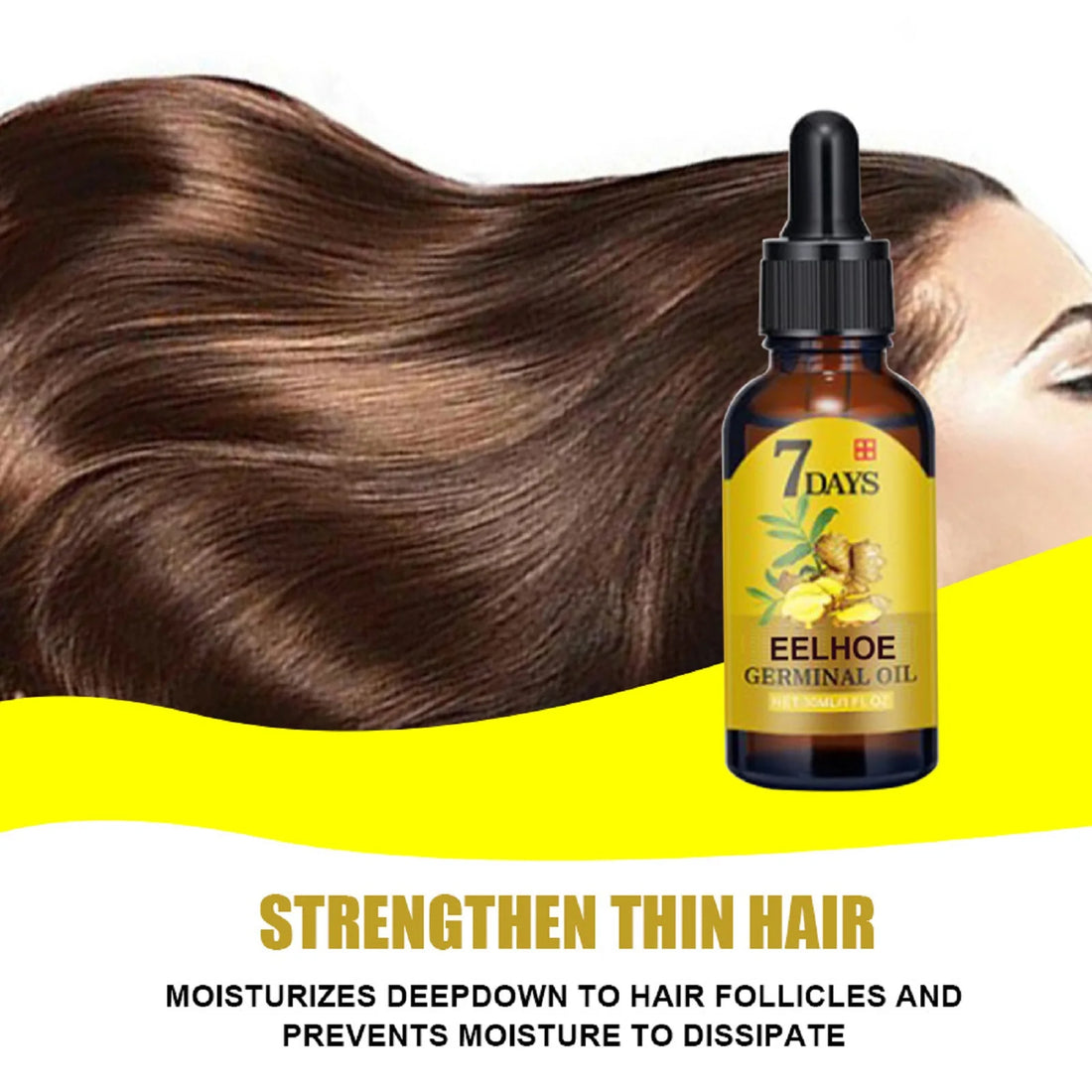 Ginger Hair Care Essence – Anti-Hair Loss & Root Strengthening Serum