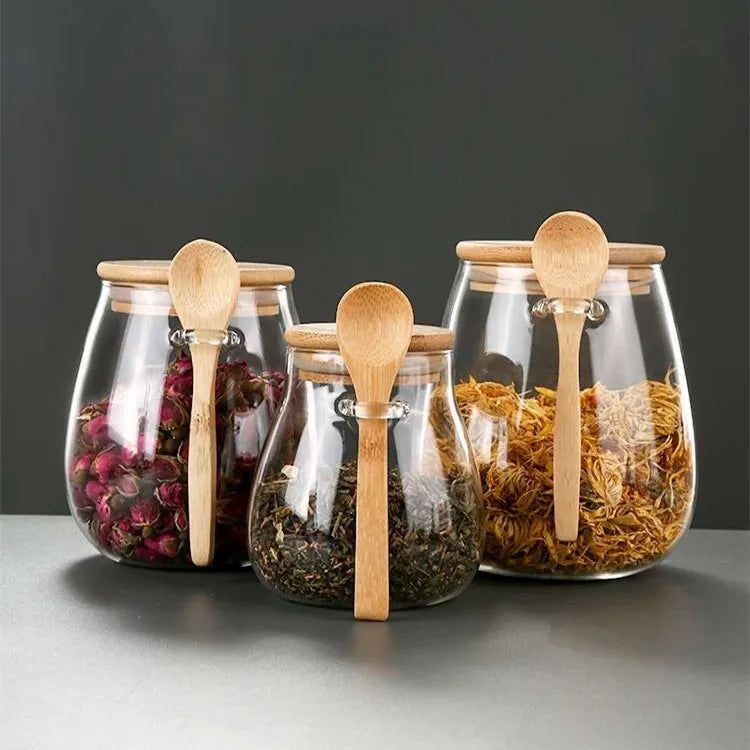 Hermetic Glass Food Storage Containers with Lid