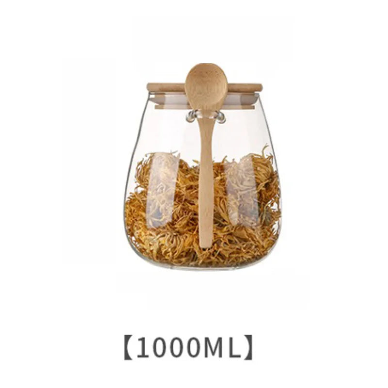 Hermetic Glass Food Storage Containers with Lid