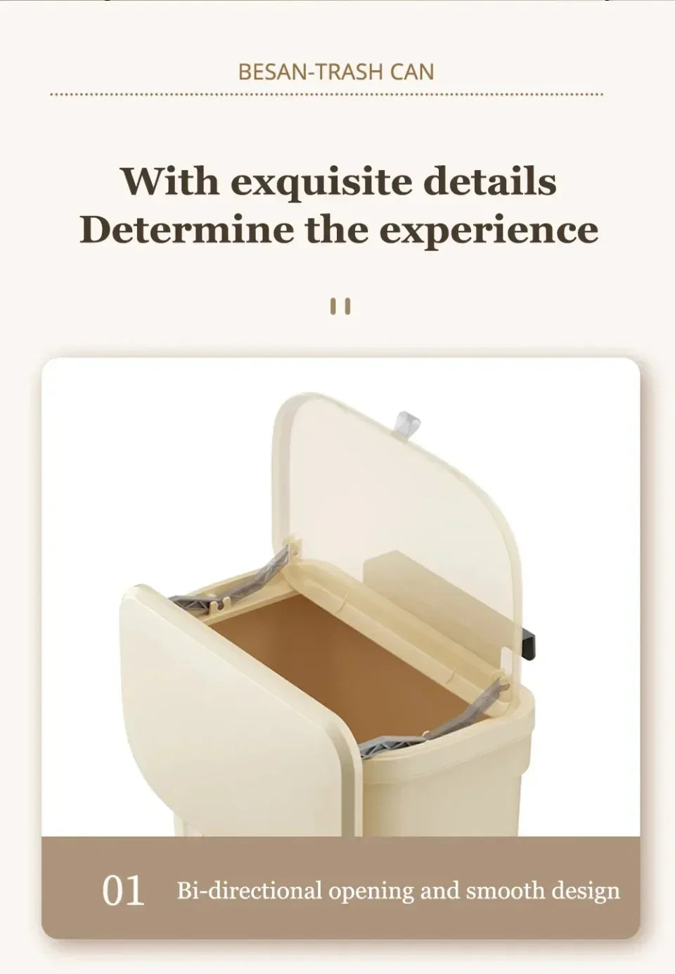 Wall-Mounted Kitchen Garbage Bin – 8.5L/12L Hanging Trash Can with Lid