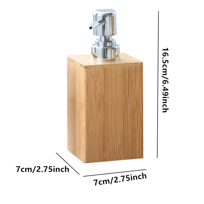Bamboo Liquid Soap Dispenser – 280mL