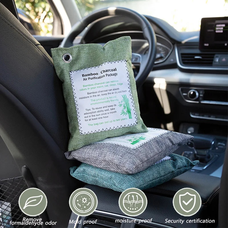 Bamboo Charcoal Air Purifying Bags – Natural Deodorizer