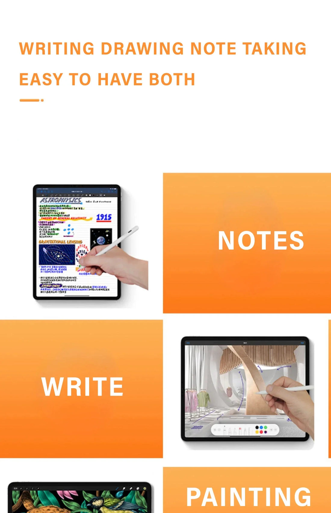 Universal Stylus Pen for Tablets & Phones