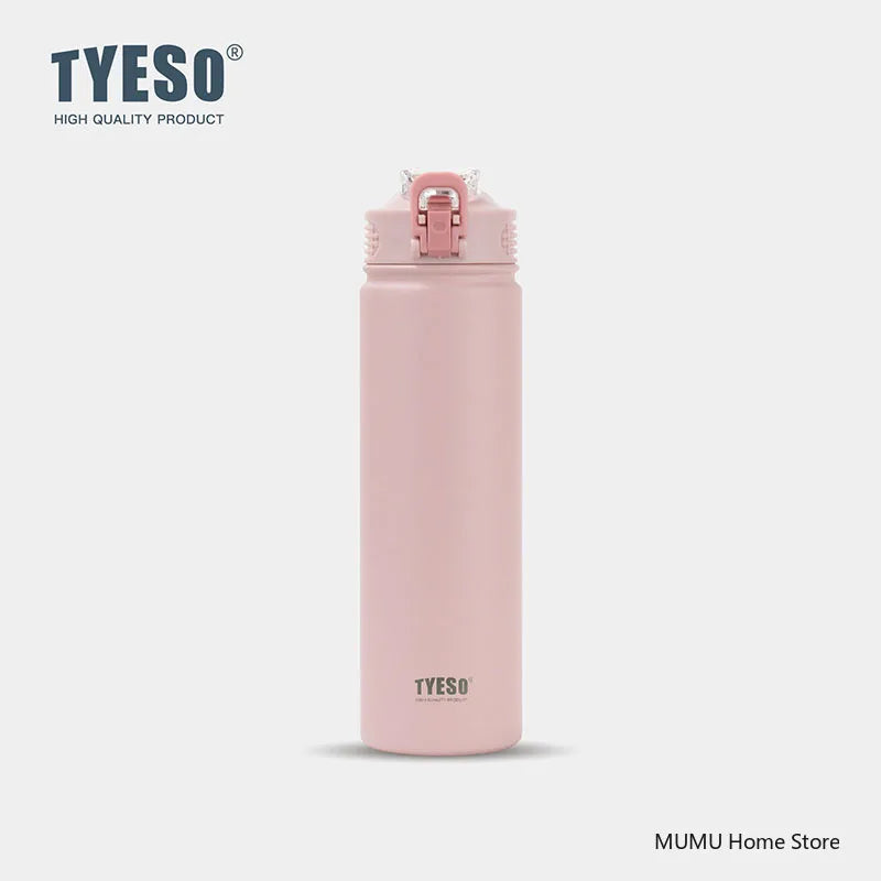 TYESO Stainless Steel Vacuum Bottle – 600/750ml