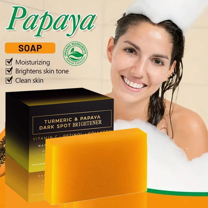 Kojic Acid Papaya Soap – Whitening & Moisturizing (100g)