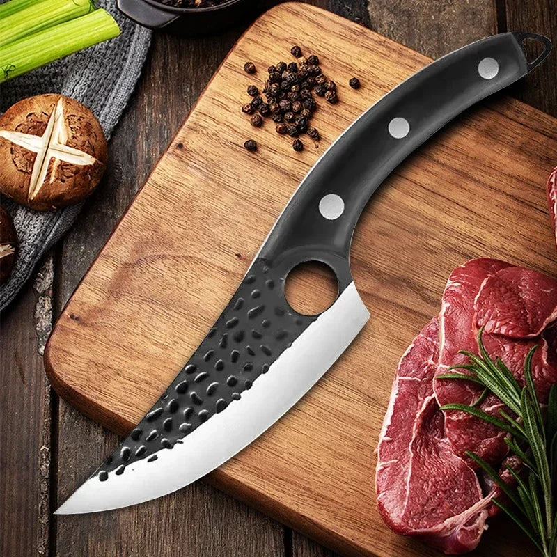 Forged Stainless Steel Boning & Fillet Knife – Kitchen Utility Tool