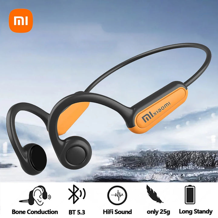 Xiaomi Mijia Bone Conduction Headphones – Bluetooth 5.3 Waterproof Sports Ear Hook Headset