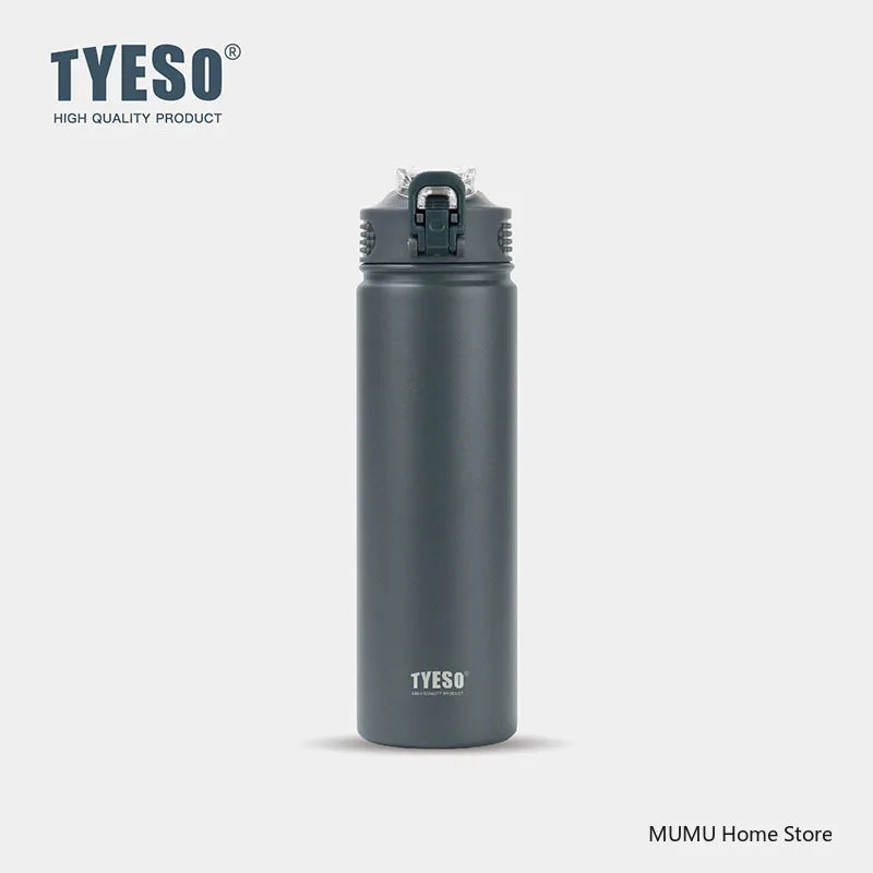 TYESO Stainless Steel Vacuum Bottle – 600/750ml
