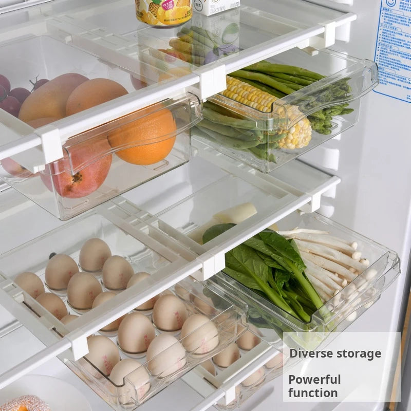 Drawer-Style Refrigerator Egg Storage Box