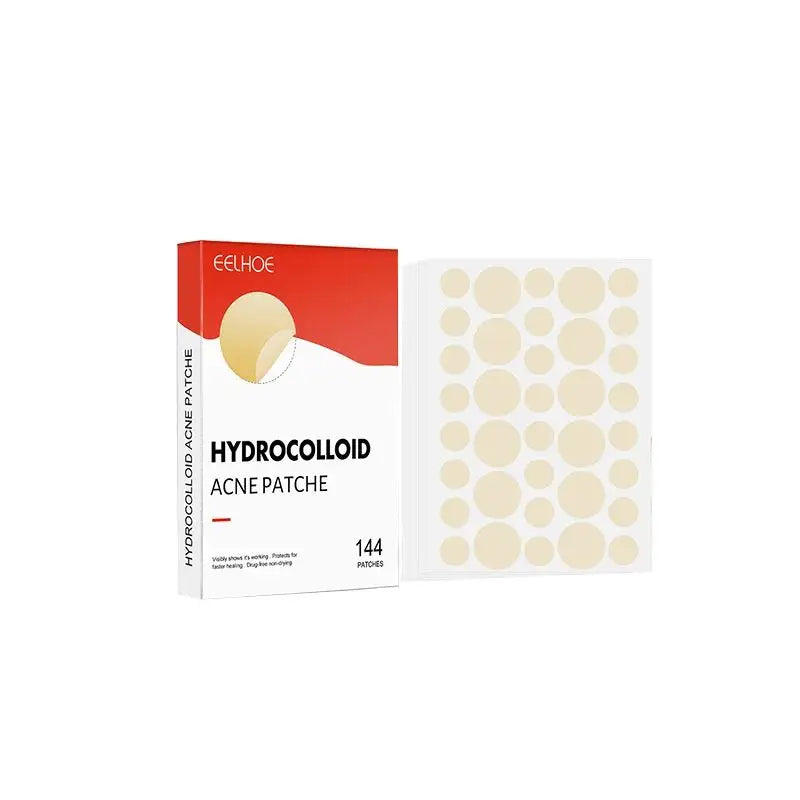 144pcs Acne Pimple Patch Set – Invisible Spot Stickers in 2 Sizes