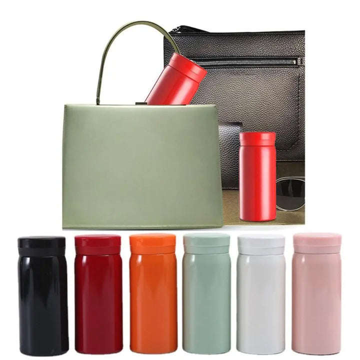 Simple 304 Stainless Steel Mini Thermos Bottle – Leak-Proof Insulated Coffee Mug (200ml/280ml)